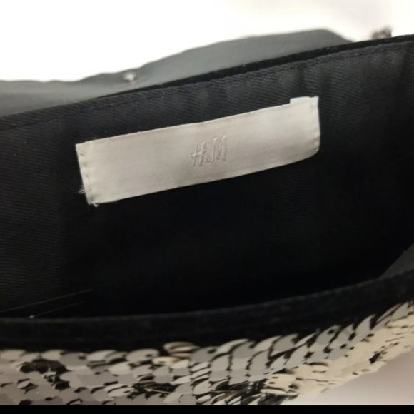 H&M Women Beautiful Handbag Sequins Chain Shoulder Bag - Picture 4 of 12